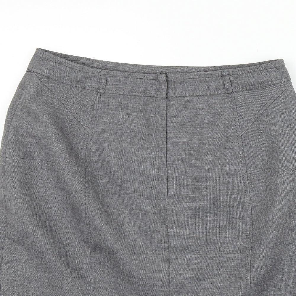 Atmosphere Womens Grey   Flare Skirt Size 12