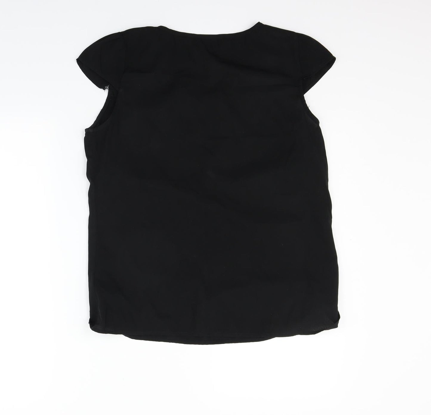 Peacocks Womens Black   Basic Blouse Size 12