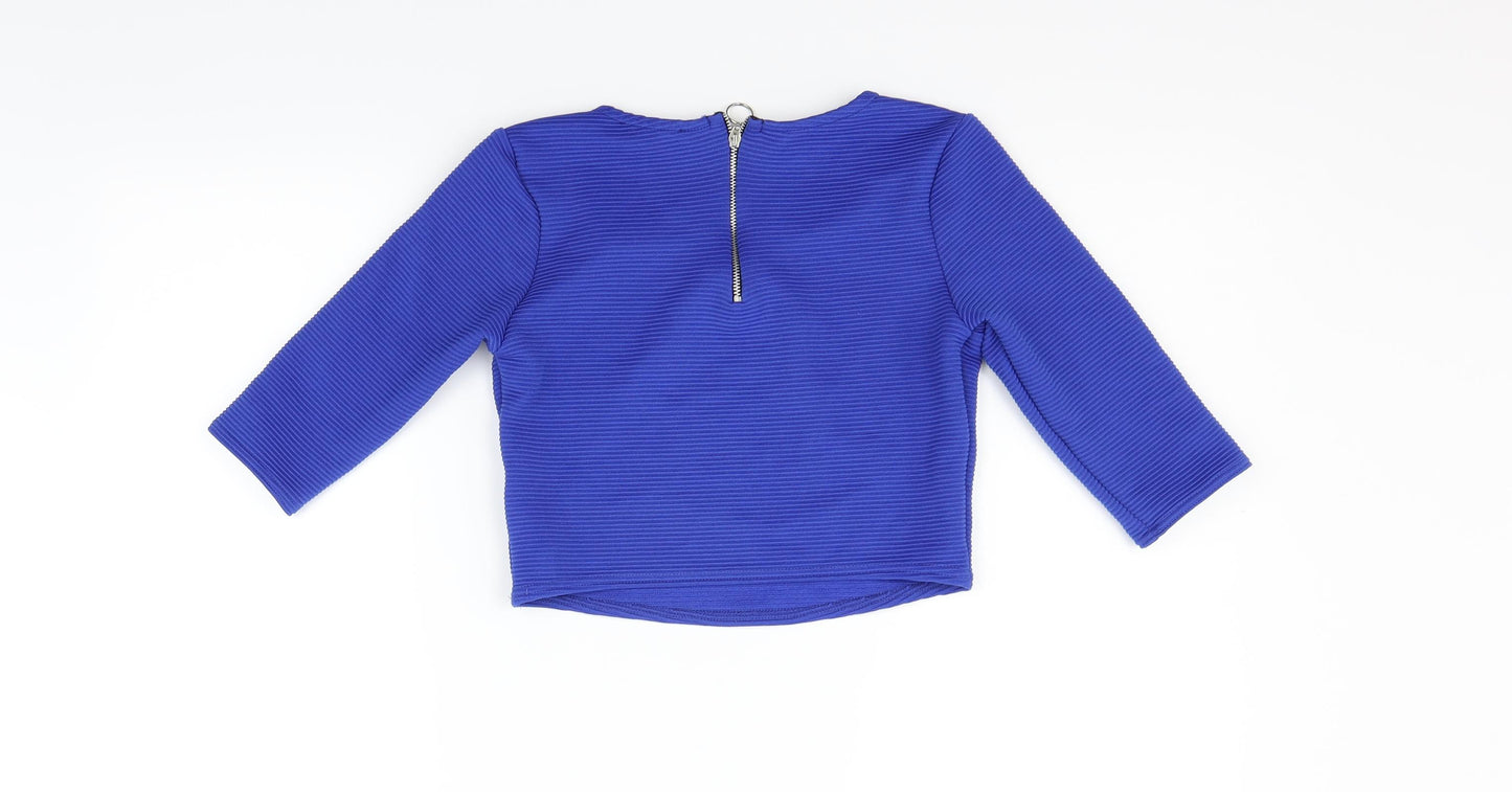 New Look Womens Blue   Pullover Jumper Size 10