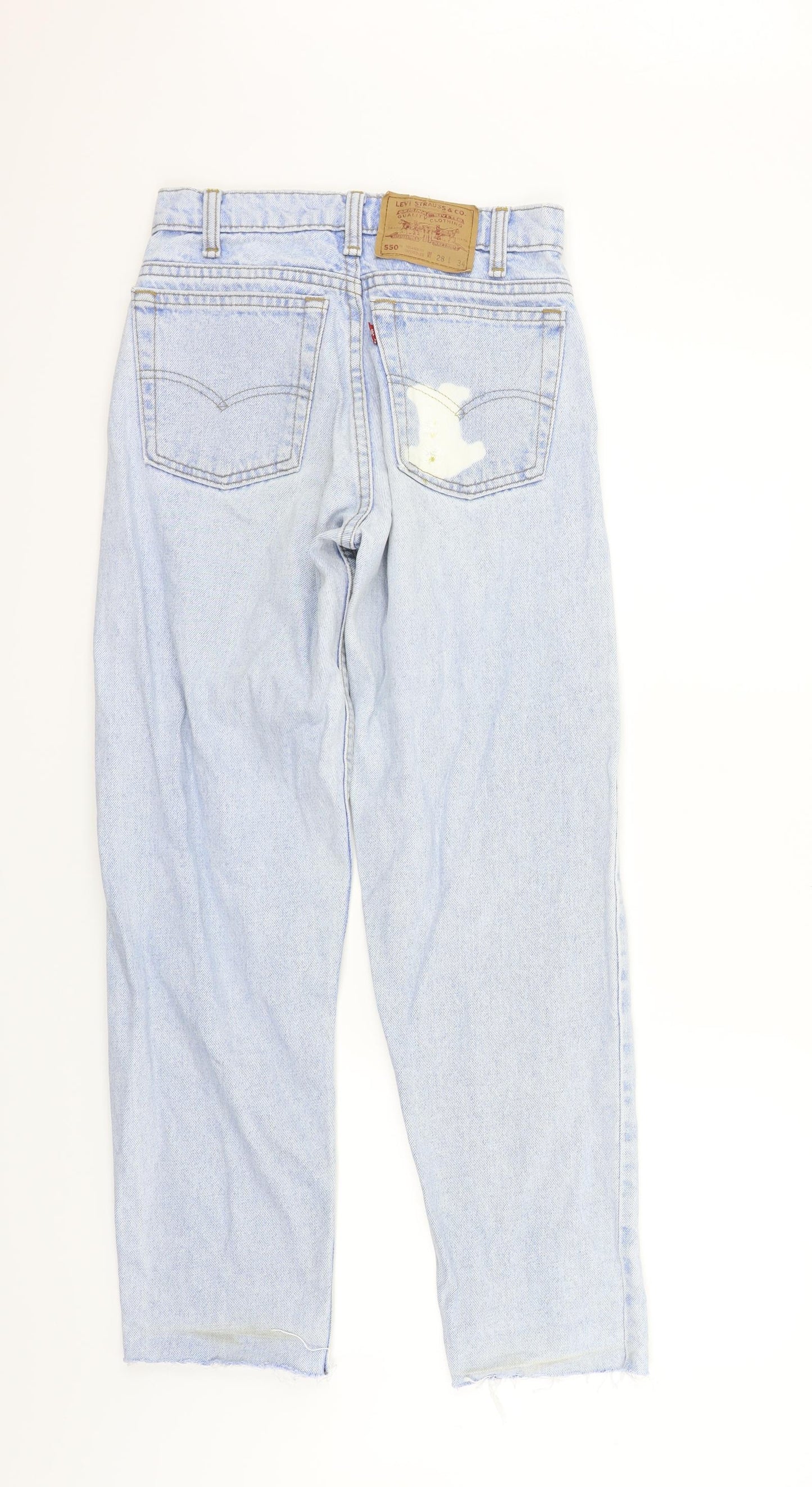 levis Womens Blue   Straight Jeans Size 28 in L34 in