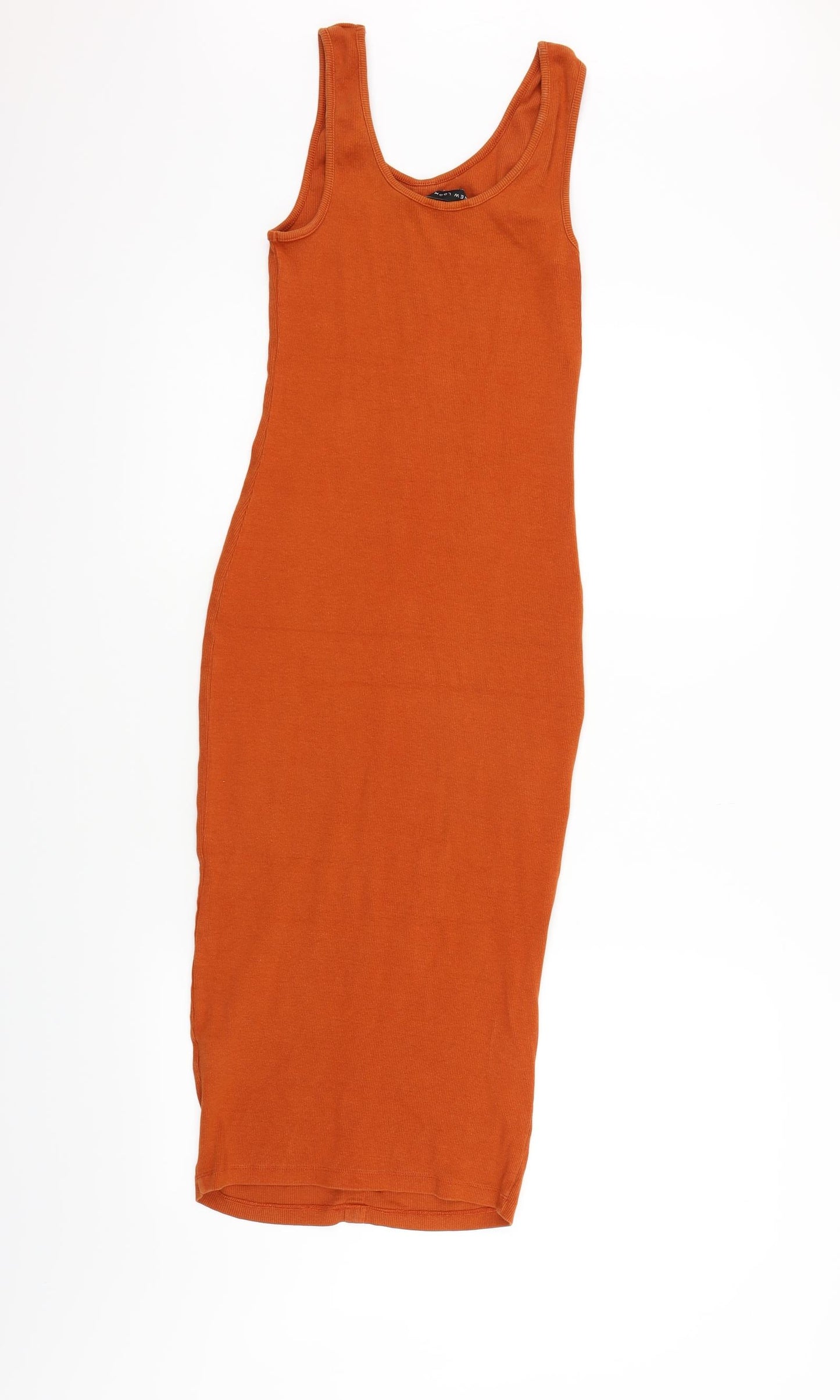 New Look Womens Orange   Fit & Flare  Size 8
