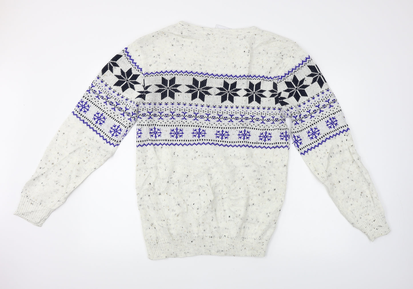 Preworn  Womens White   Pullover Jumper Size M