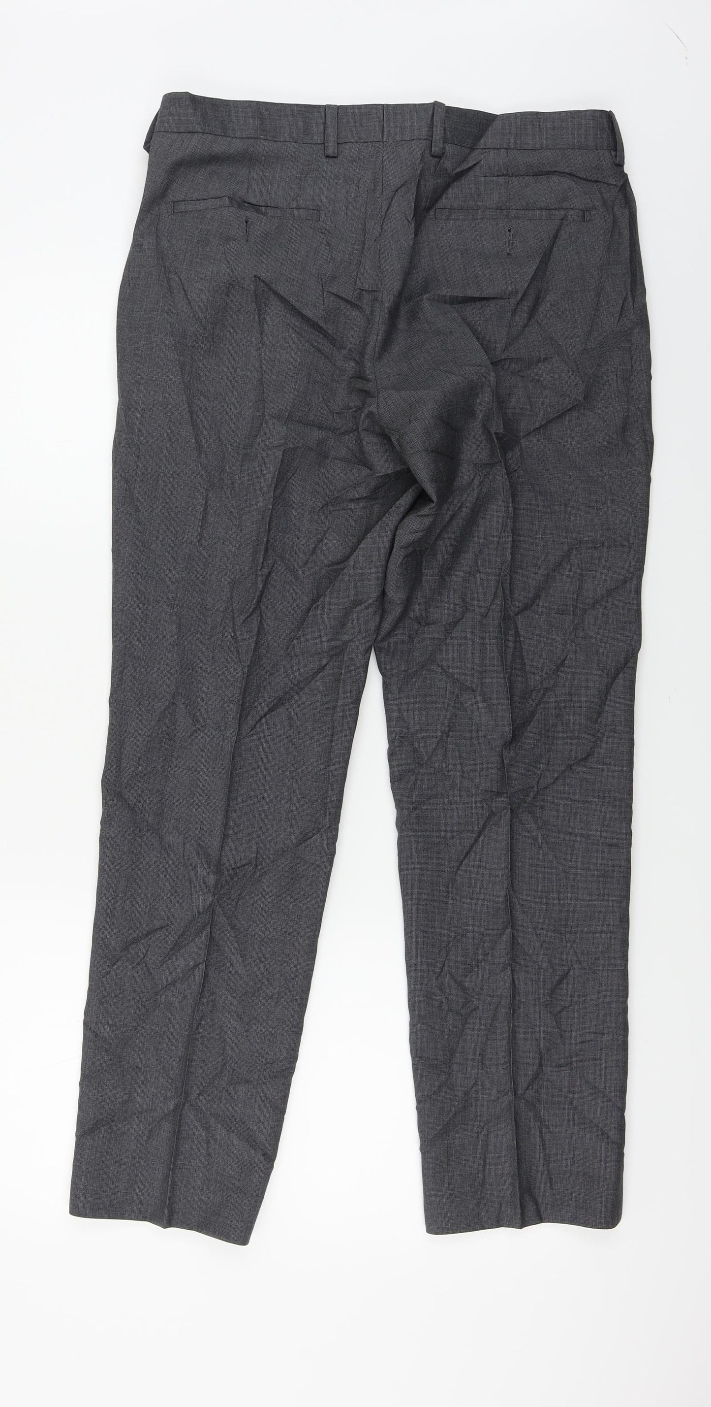Marks and Spencer  Womens Grey   Trousers  Size 29 in L26 in
