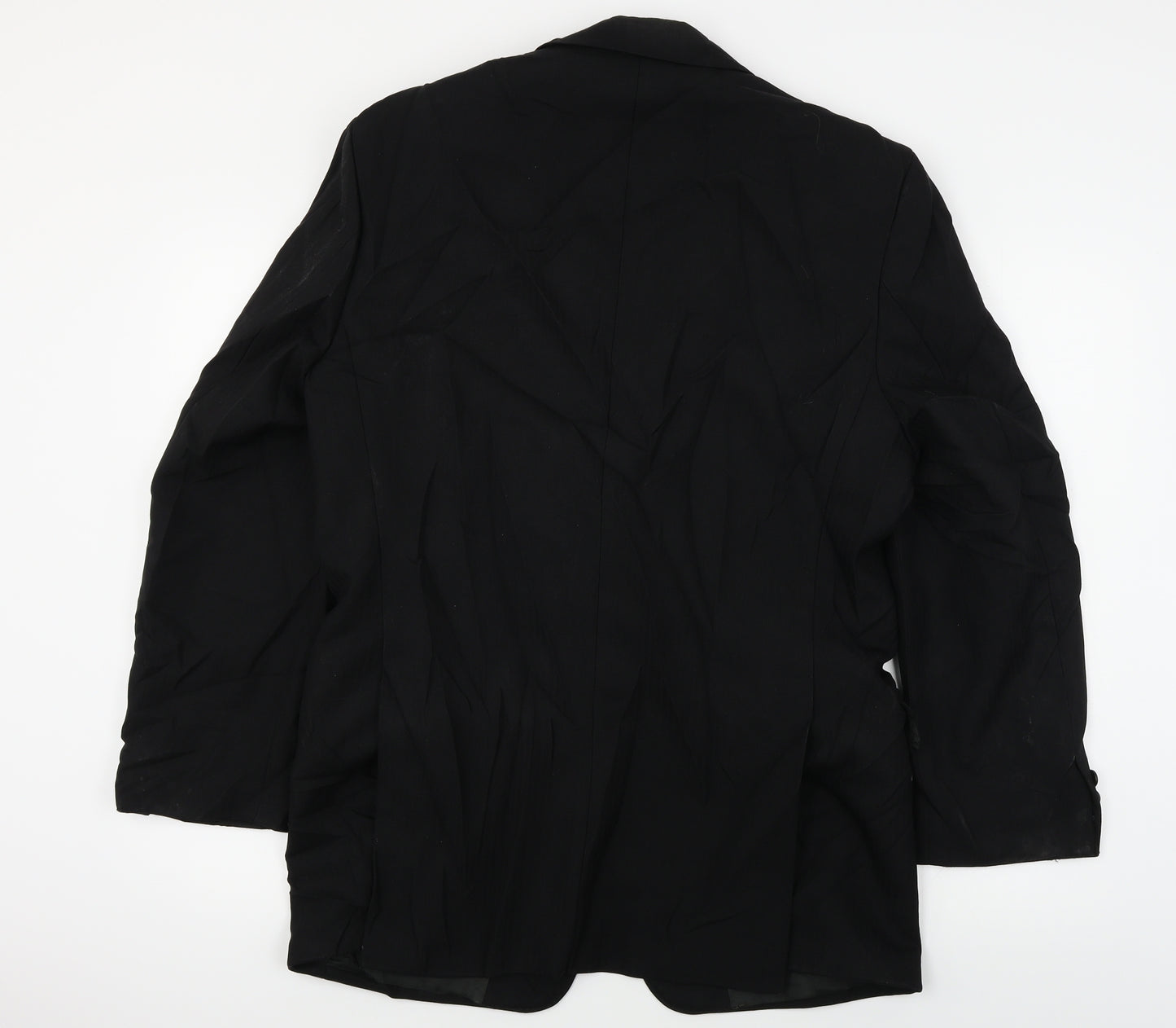 Preworn  Mens Black   Jacket Blazer Size L