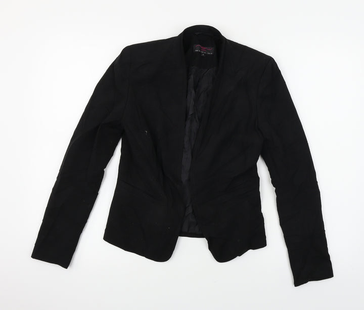 New Look Womens Black Jacket Blazer Size 6