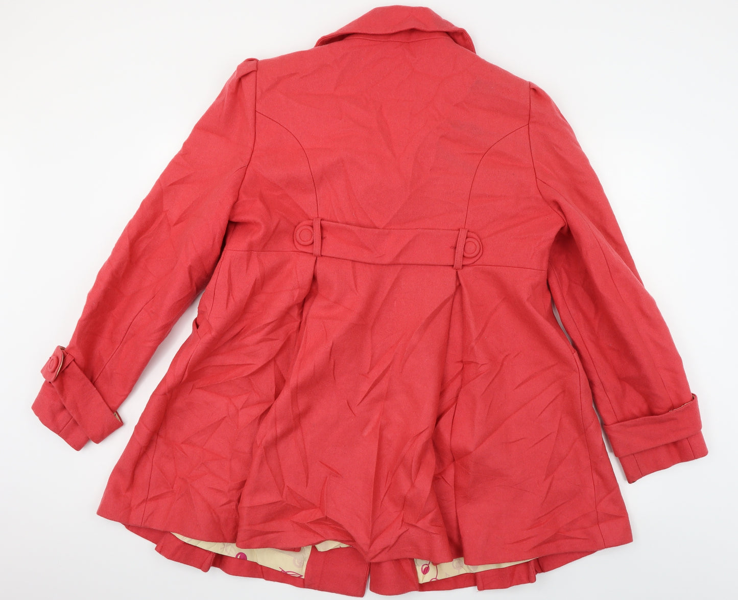 Red Herring  Womens Pink   Jacket Coat Size 18