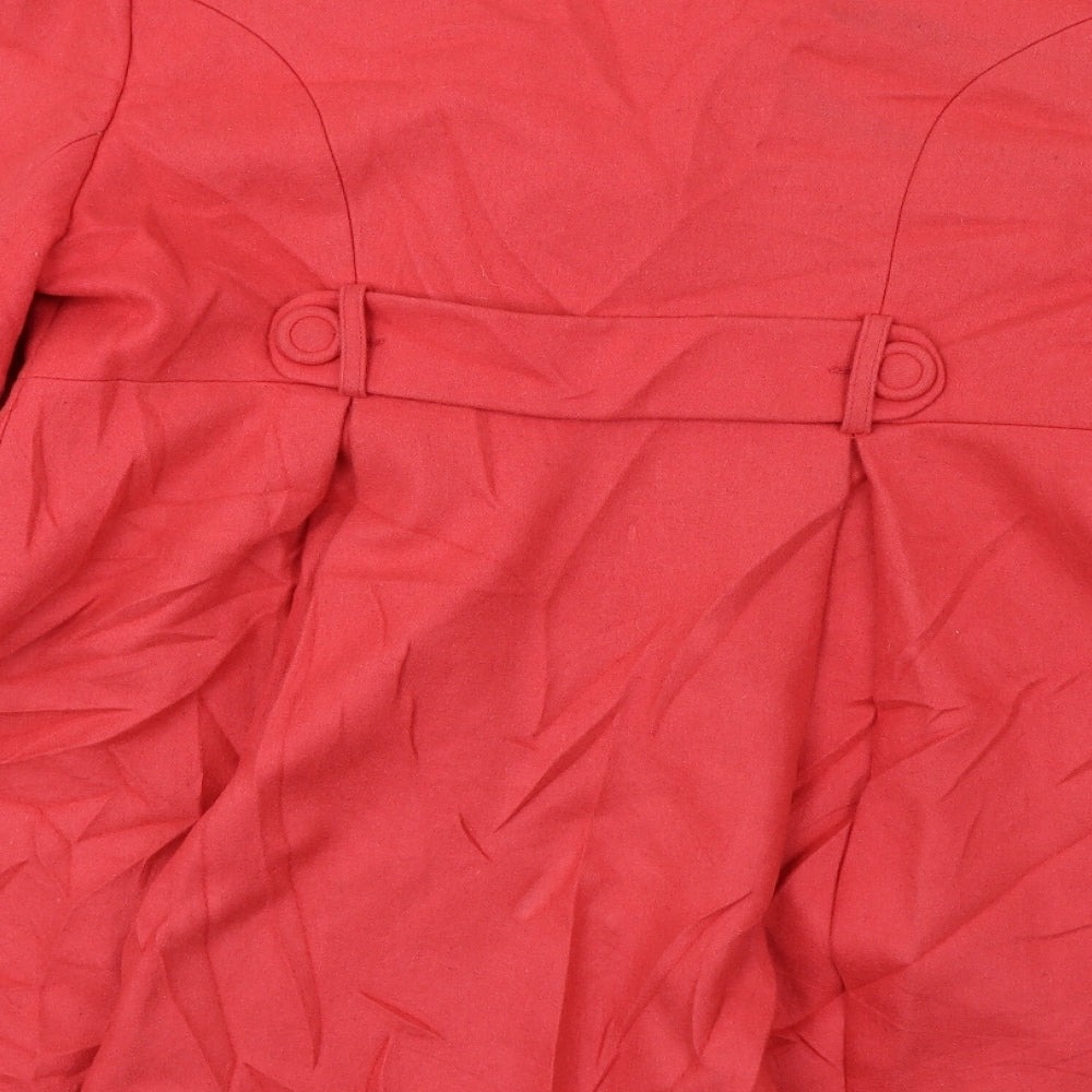 Red Herring  Womens Pink   Jacket Coat Size 18