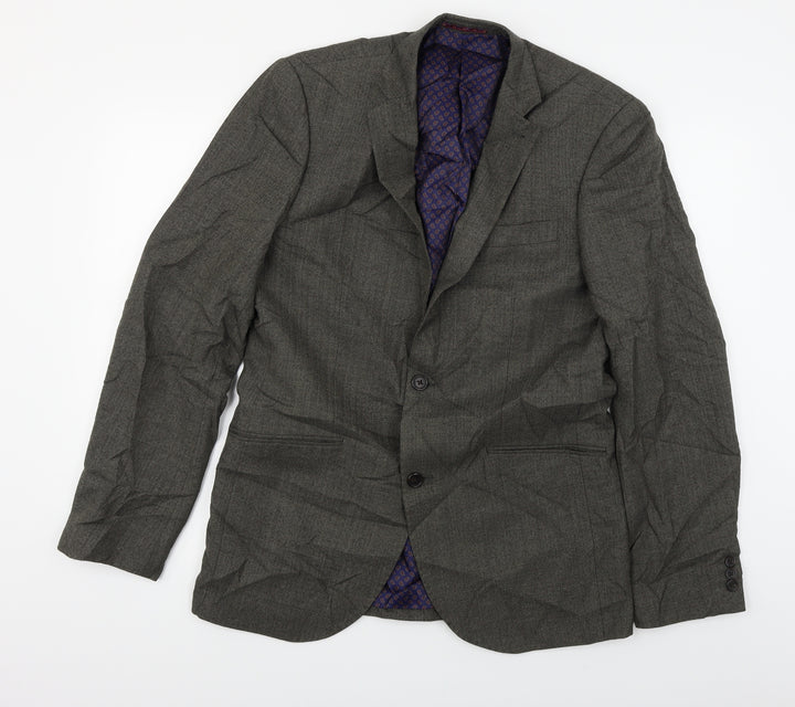 NEXT Mens Brown Jacket Blazer Size 36