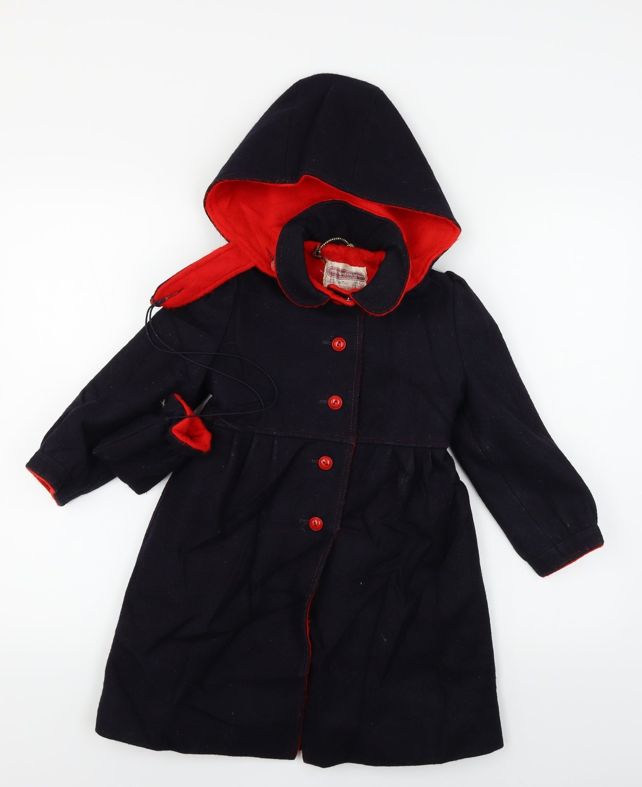 michael de leon Girls Blue   Jacket Coat Size 6-7 Years