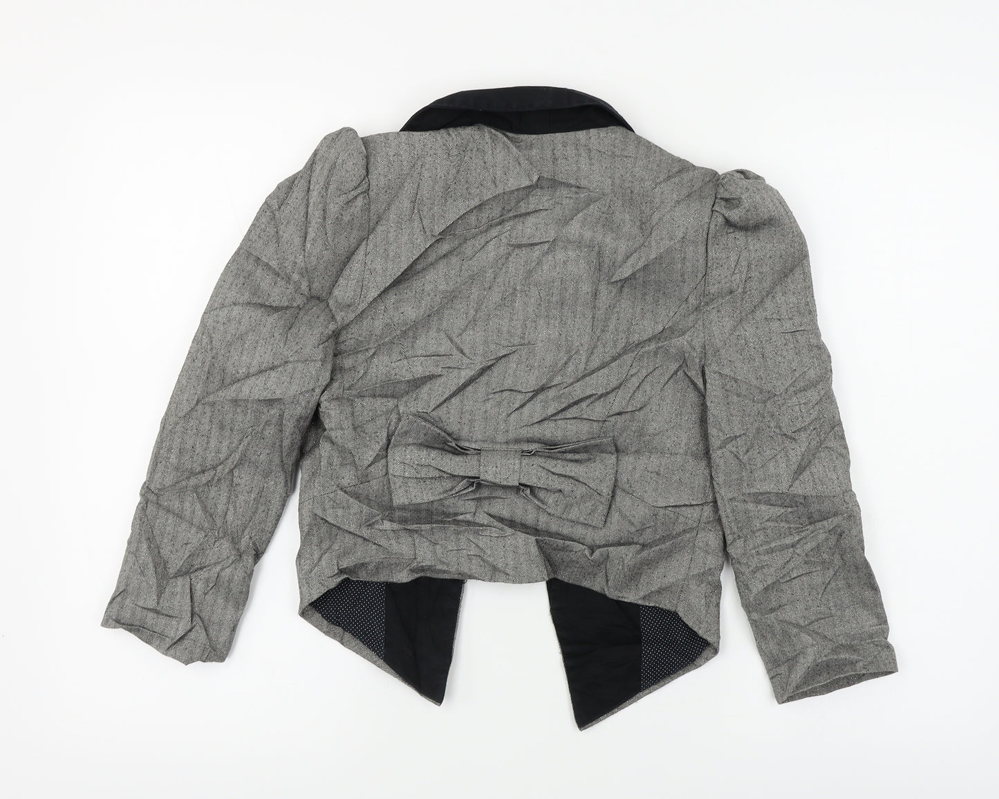 Miss Selfridge  Womens Grey   Jacket Blazer Size 10