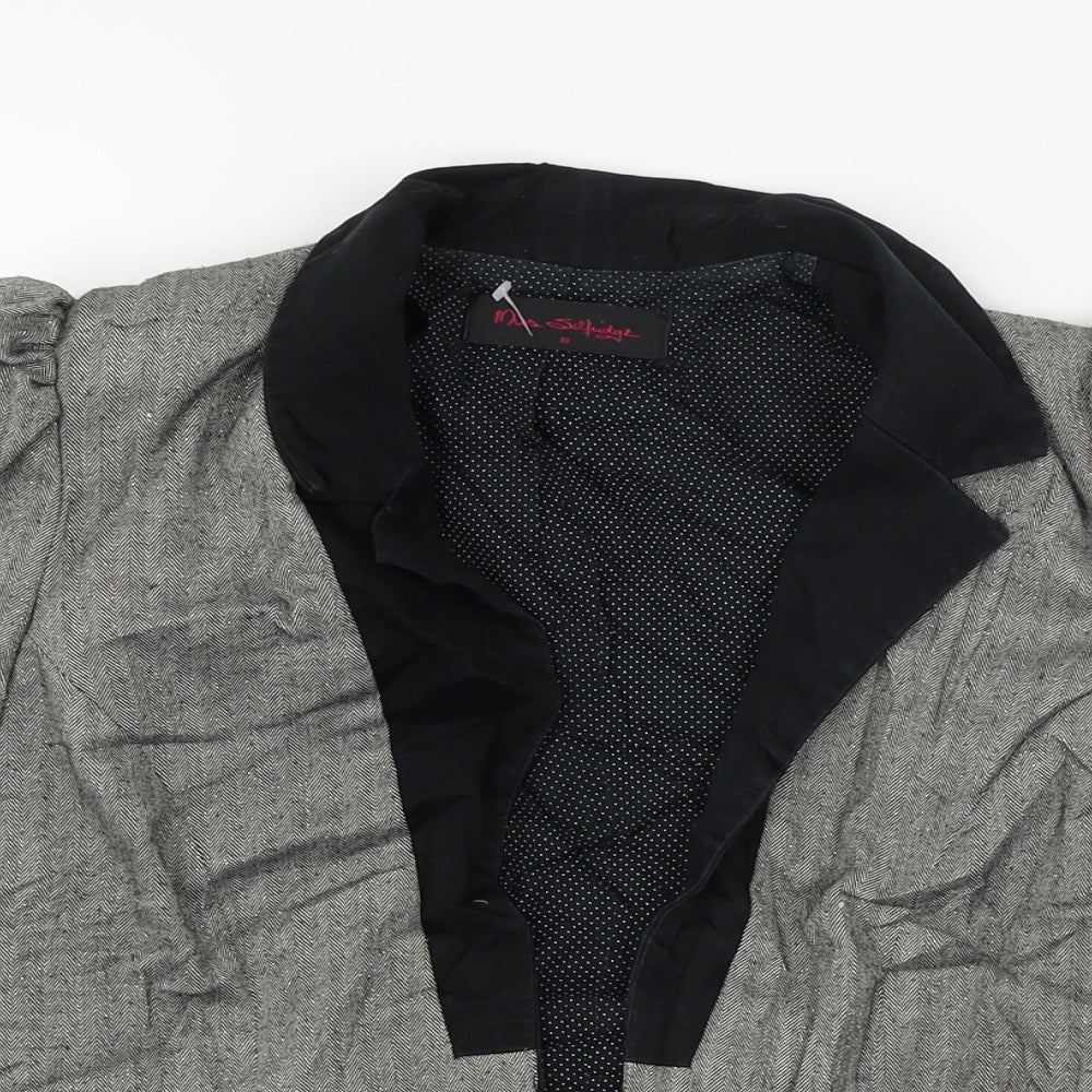 Miss Selfridge  Womens Grey   Jacket Blazer Size 10