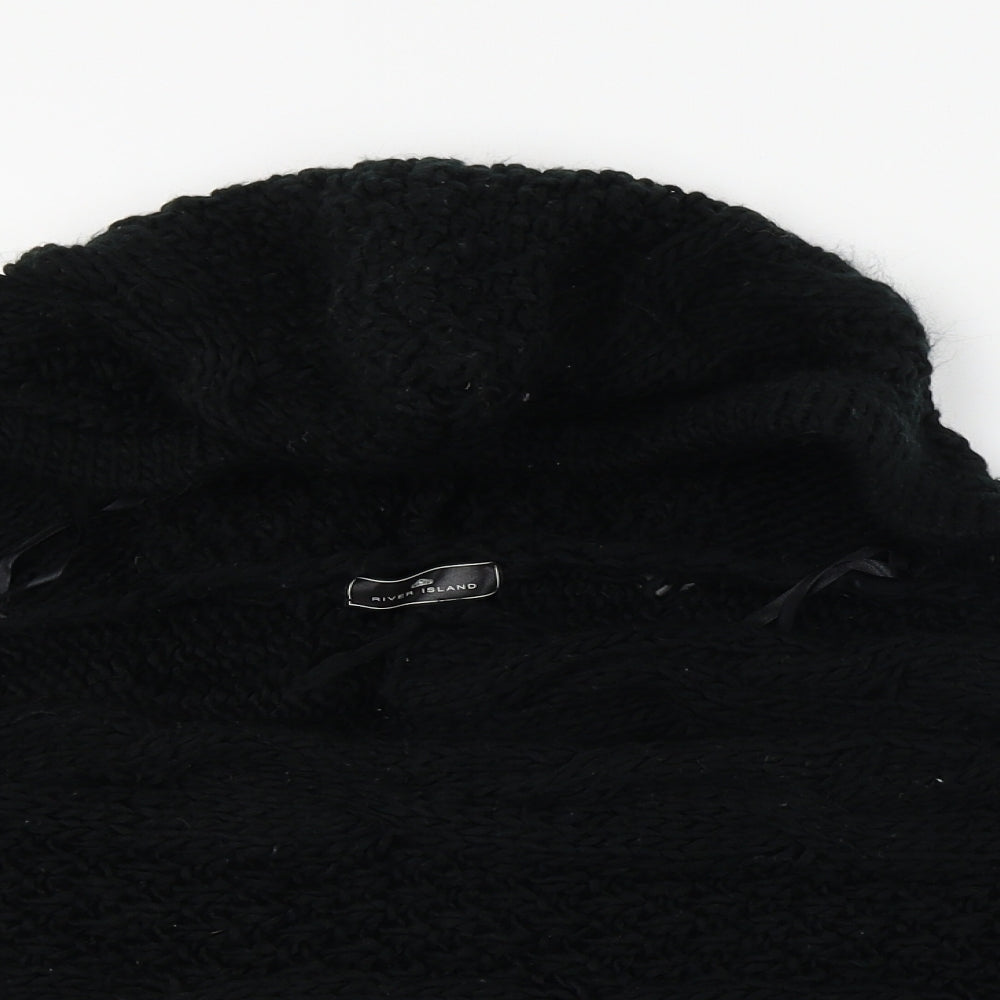 River Island  Womens Black   Cardigan Jumper One Size