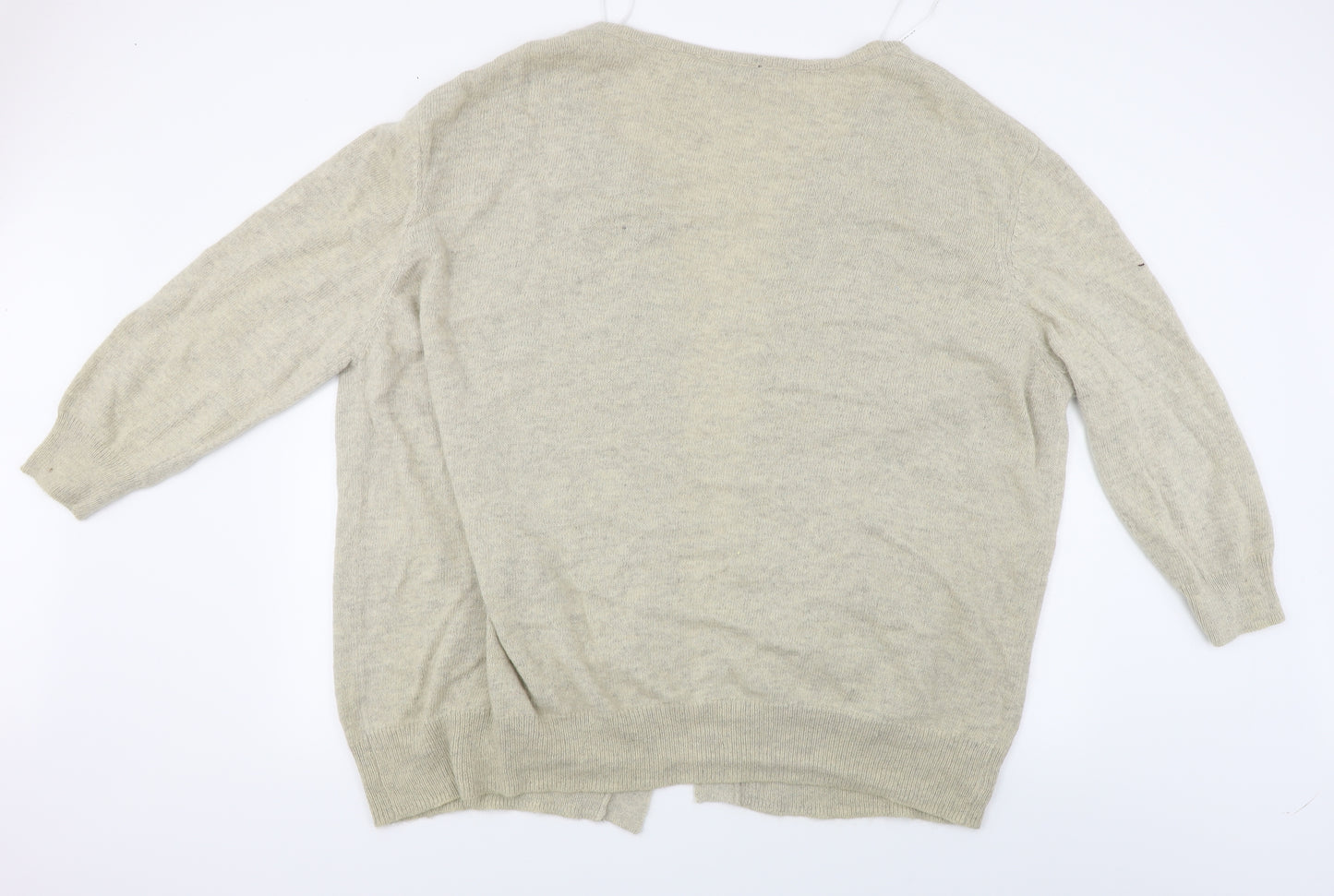 Dorothy Perkins  Womens Beige   Cardigan Jumper Size XL