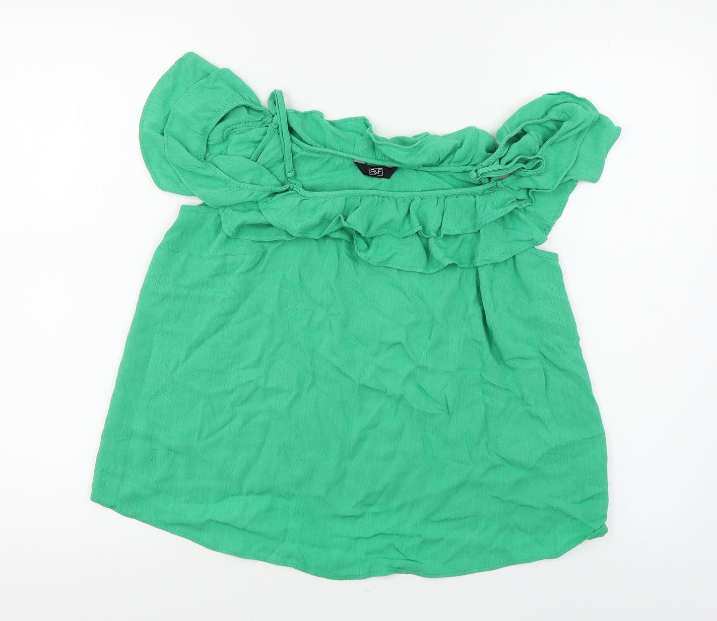 F&F Womens Green   Basic T-Shirt Size 16