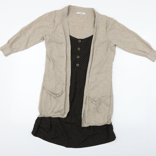 George  Womens Beige   Basic Blouse Size 12