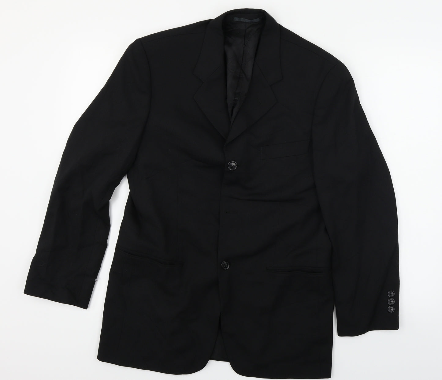Pierre Cardin  Womens Black   Jacket Blazer Size 30