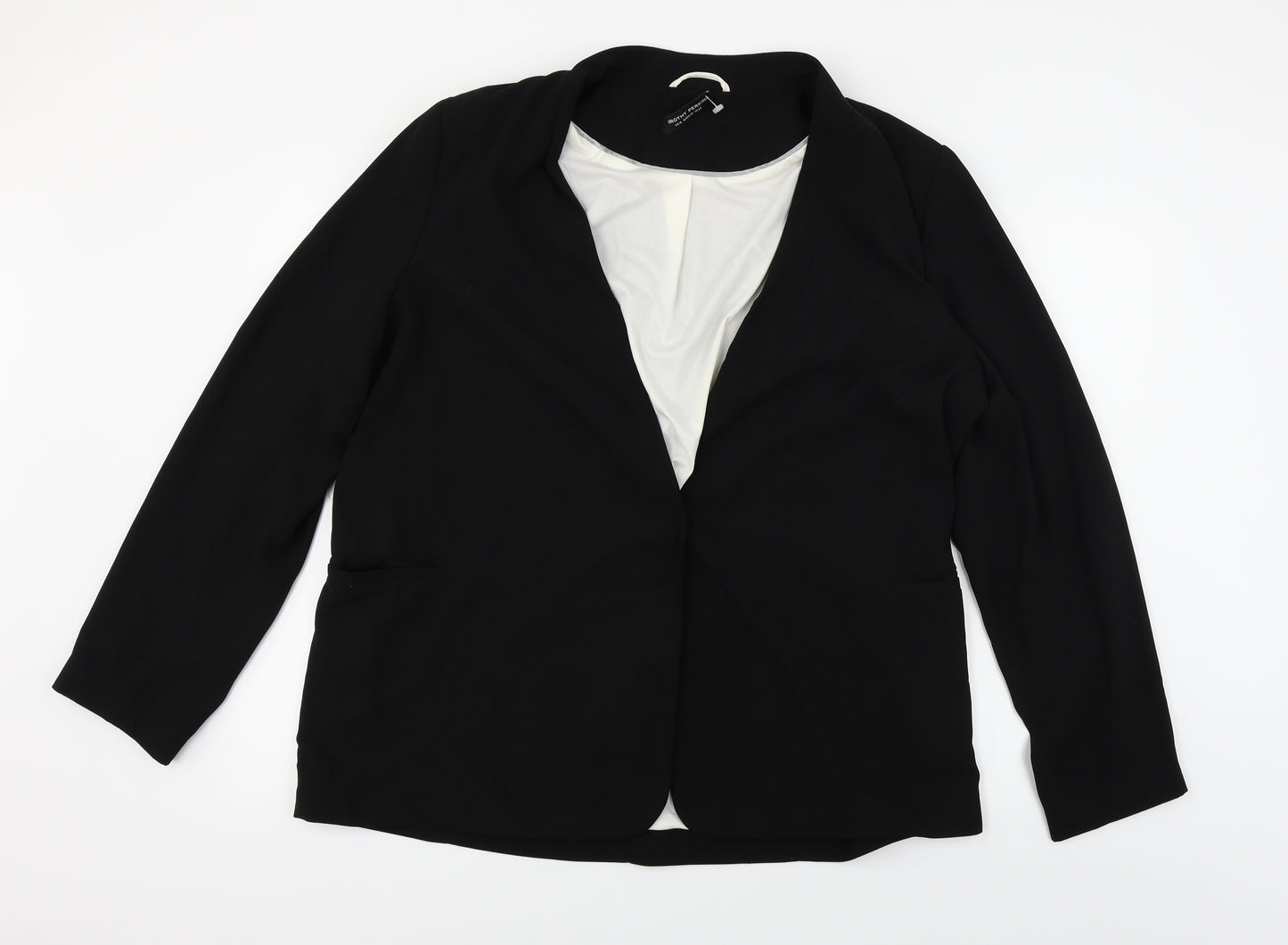 Dorothy Perkins  Womens Black   Jacket Blazer Size 20