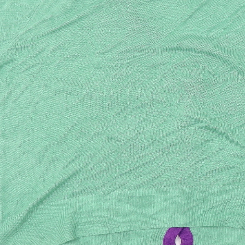Anna Scholz  Womens Green   Cardigan Jumper Size 24