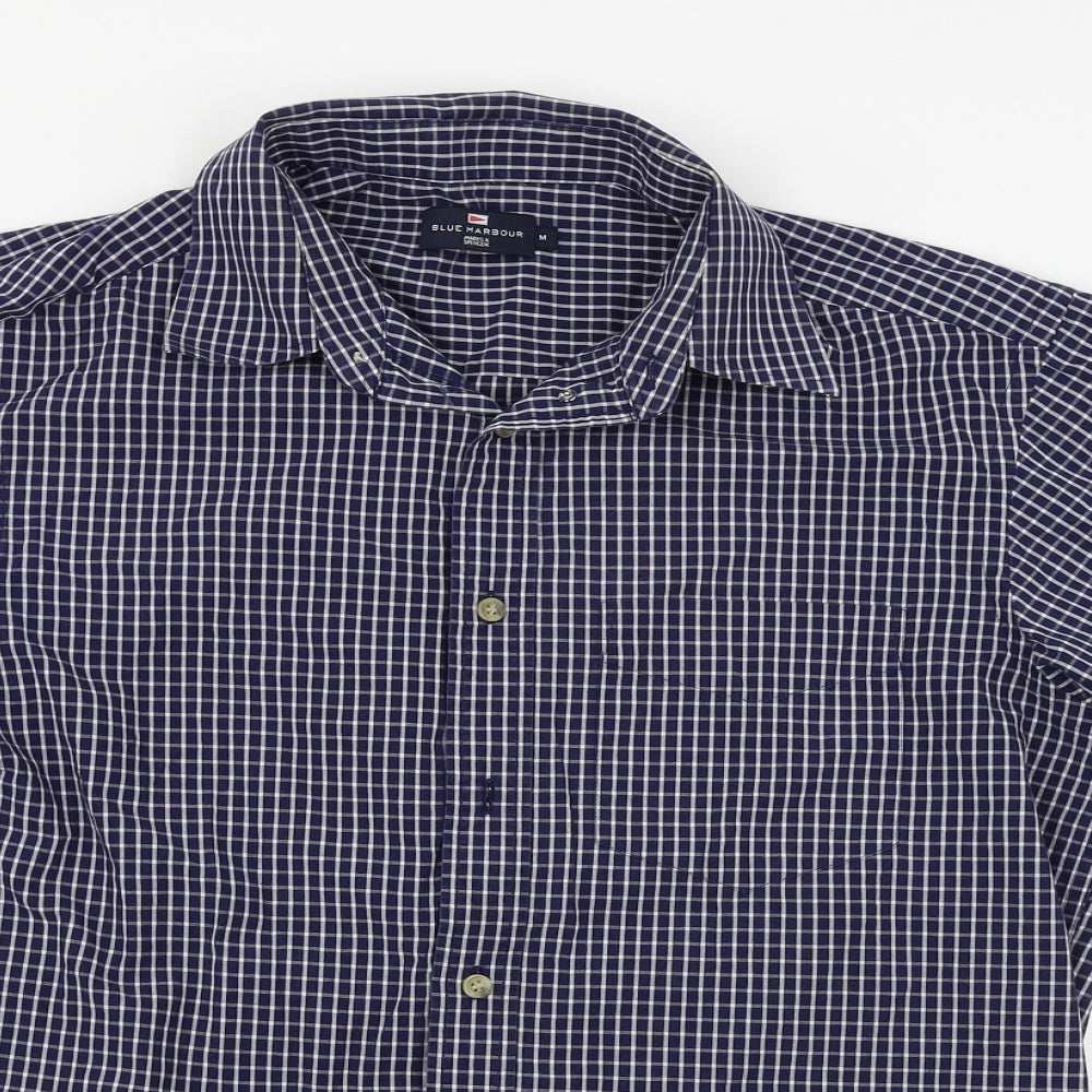 Marks and Spencer  Mens Blue    Button-Up Size M