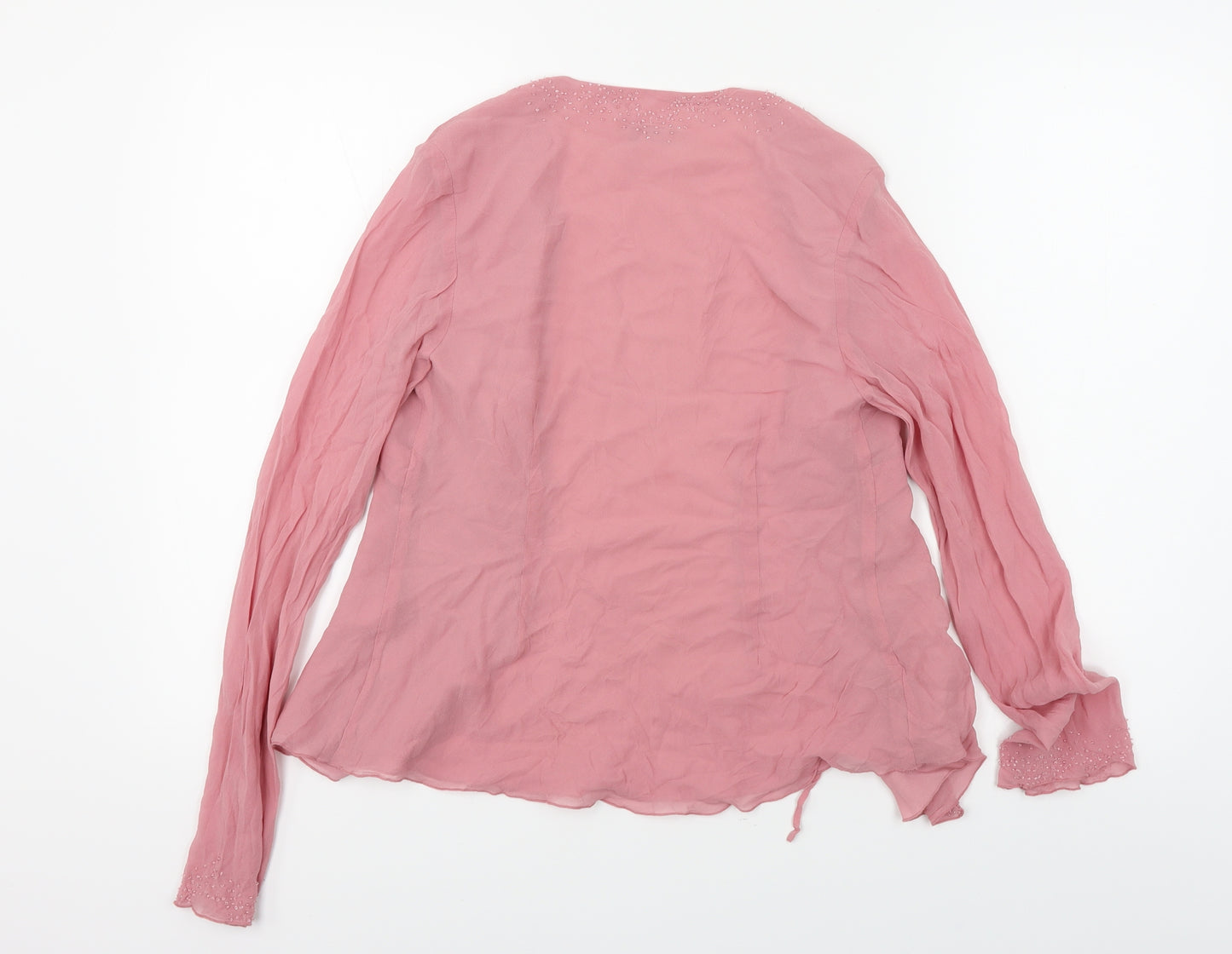 Monsoon  Womens Pink   Cardigan Jumper Size 10