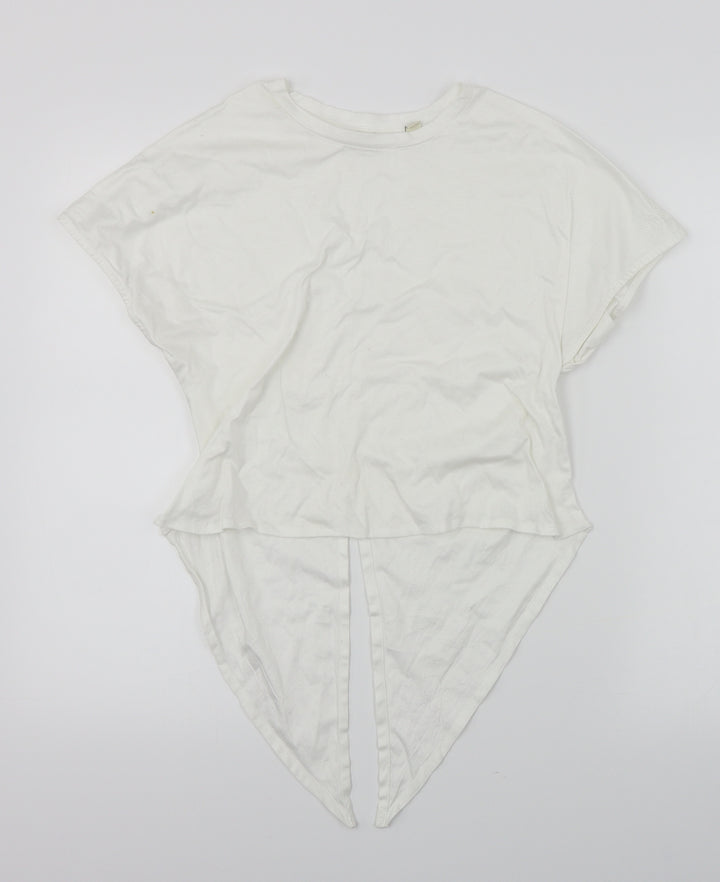 Jack Wills  Womens White   Basic T-Shirt Size 6