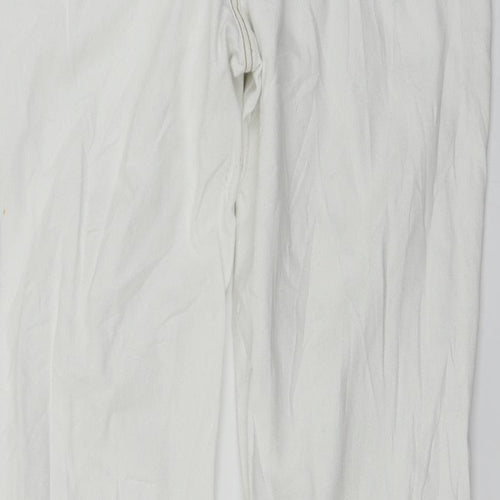 Dorothy Perkins  Womens White   Straight Jeans Size 14 L29 in