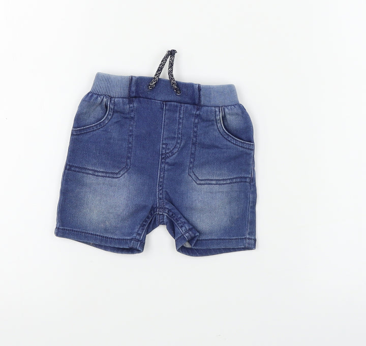 TU Boys Blue   Trousers Outfit/Set Size 3-6 Months