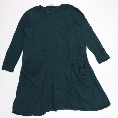 Seasalt Womens Green   Jumper Dress  Size 12