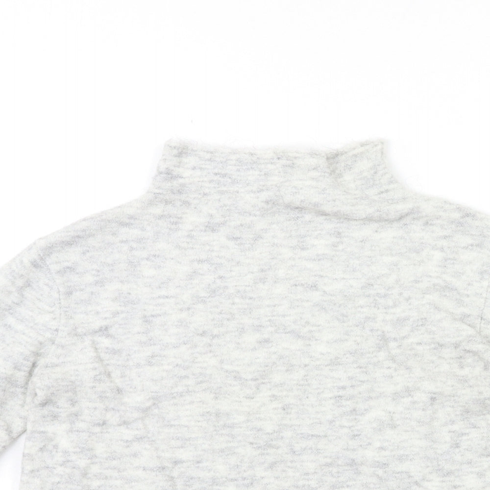 RJR.John Rocha Womens Grey  Knit Pullover Jumper Size 12