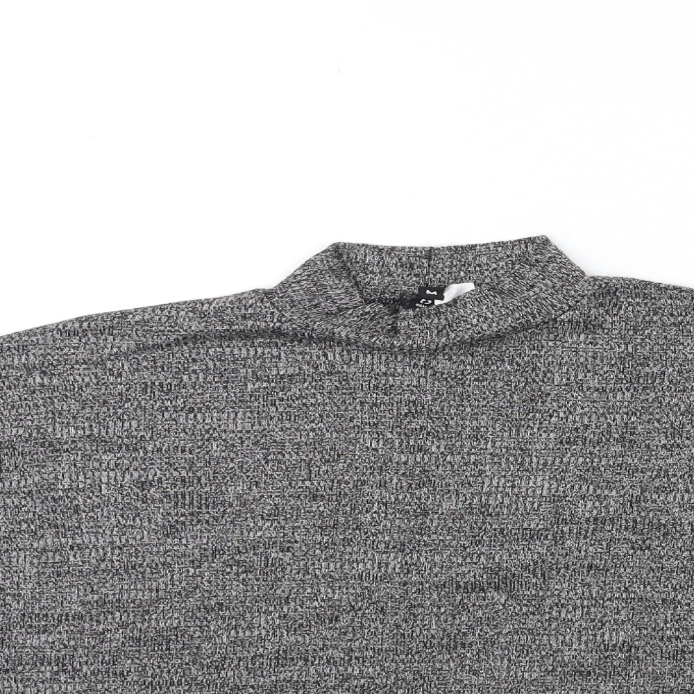 H&M Womens Grey  Knit  Jumper Size M