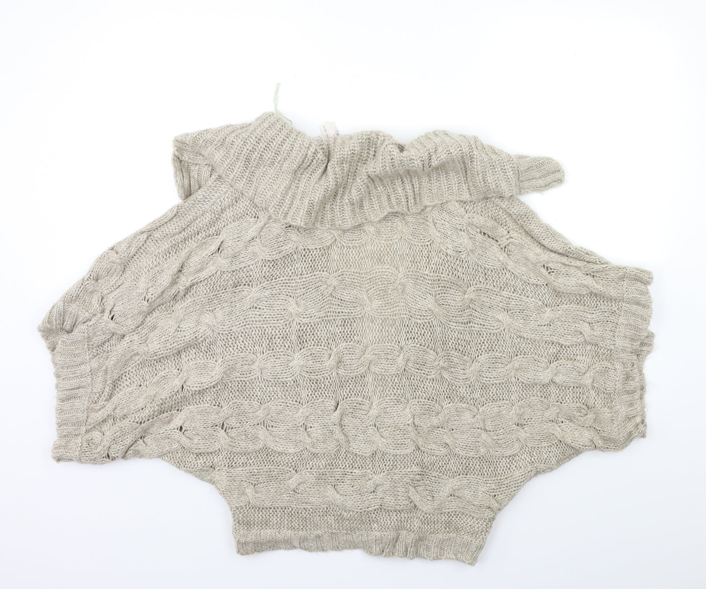 EVIE Womens Beige  Knit Cardigan Jumper Size 6