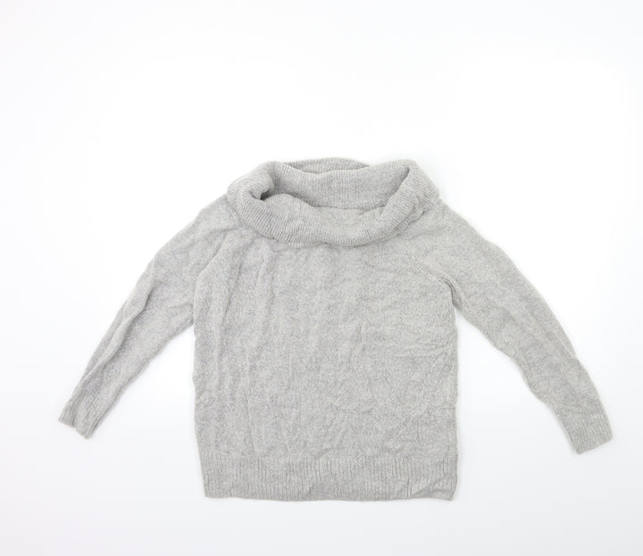 Studio Womens Grey Knit Pullover Jumper Size 12