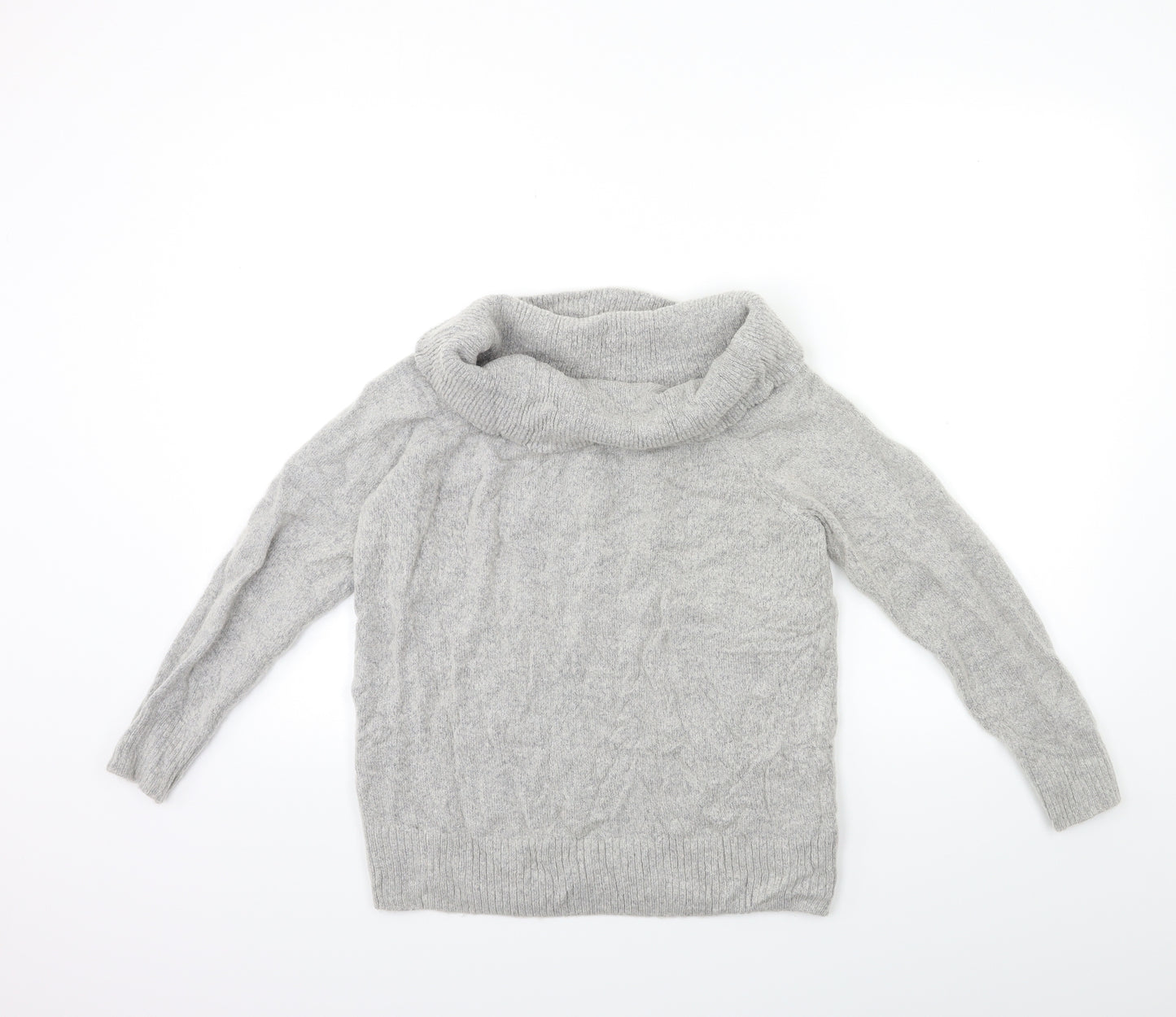 Studio Womens Grey  Knit Pullover Jumper Size 12