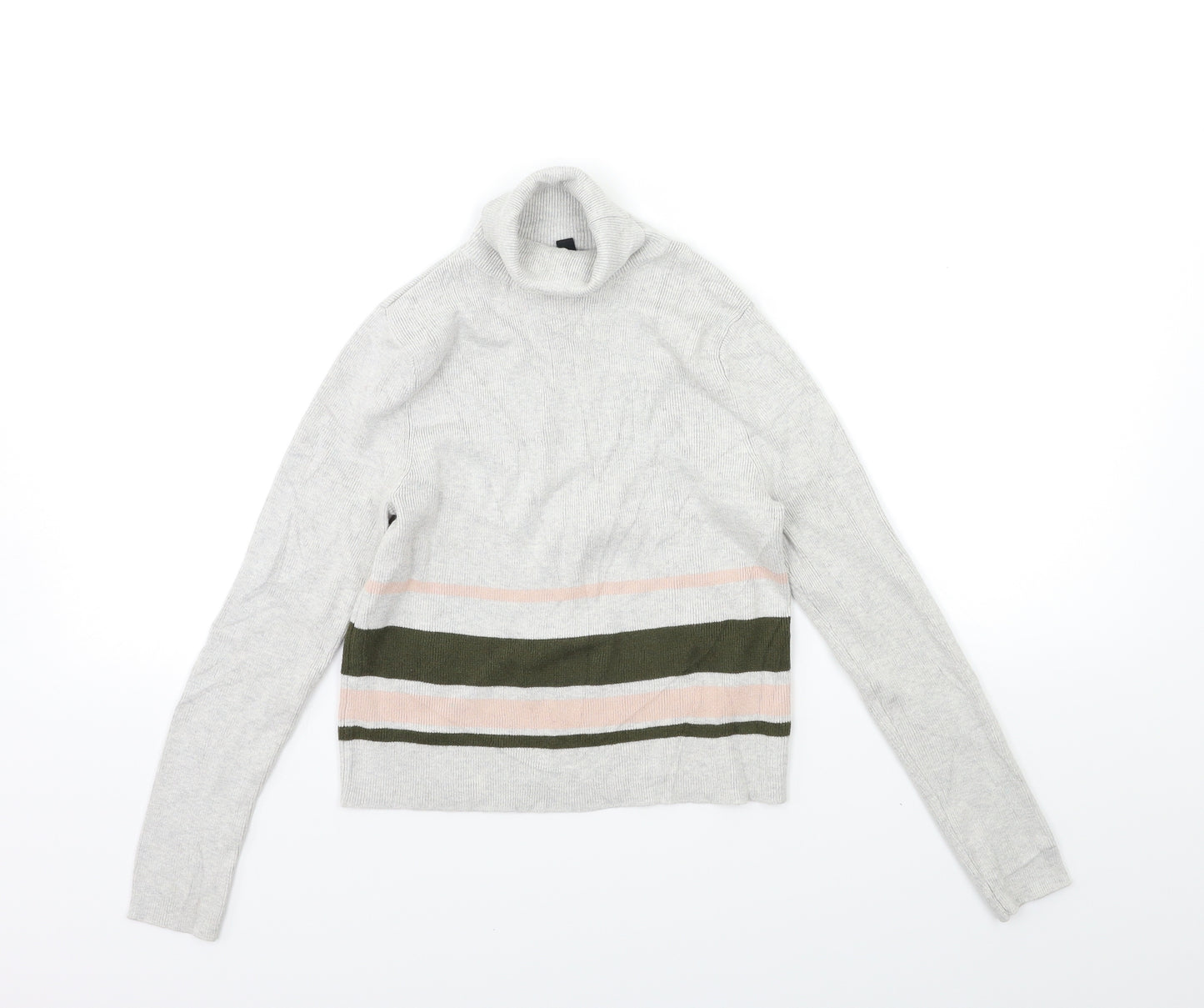 New Look Girls Grey  Knit Pullover Jumper Size 12-13 Years