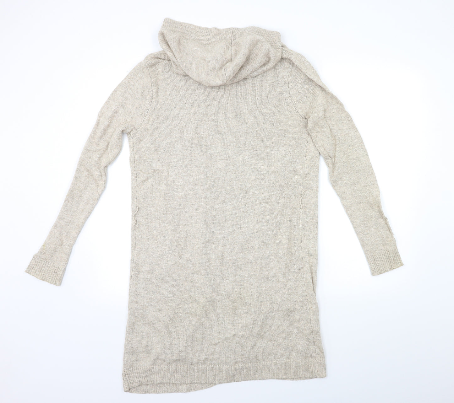F&F Womens Beige  Knit Cardigan Jumper Size S
