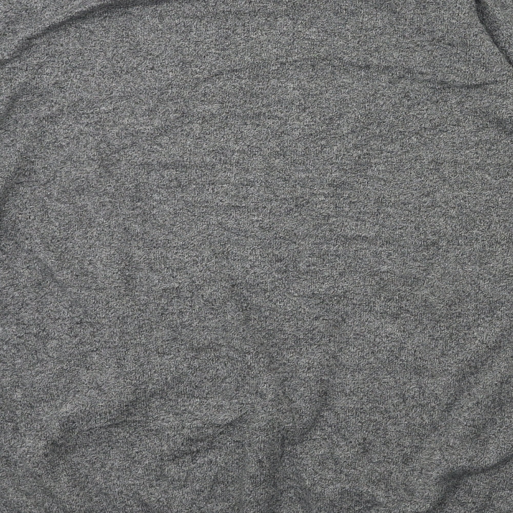 George Mens Grey  Knit Pullover Jumper Size L