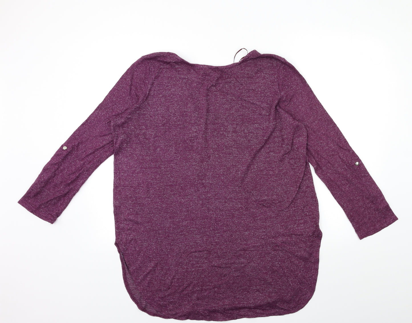 Primark Womens Purple  Knit Pullover Jumper Size 14