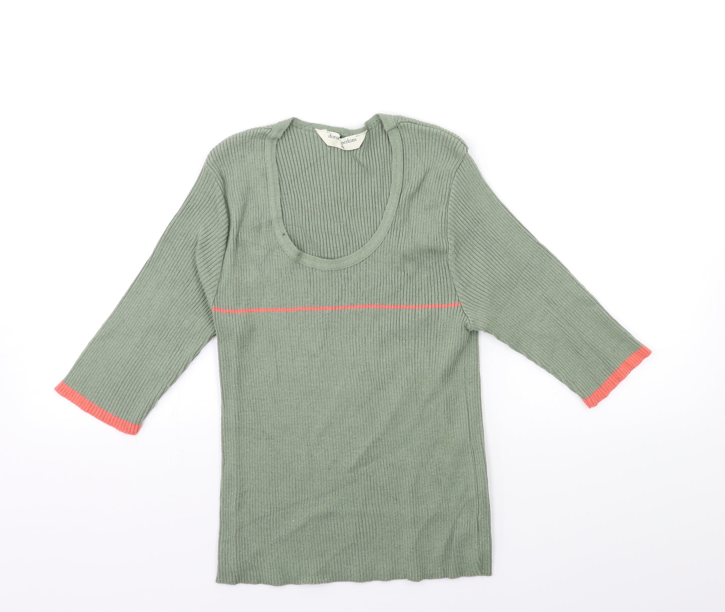 Dorothy Perkins Womens Green  Knit Pullover Jumper Size 14