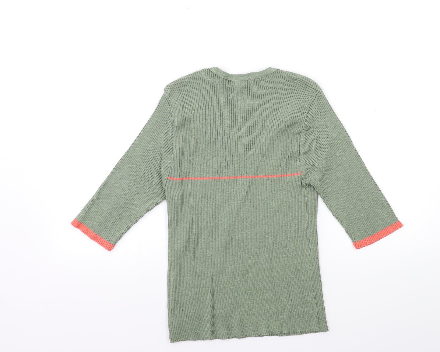 Dorothy Perkins Womens Green  Knit Pullover Jumper Size 14