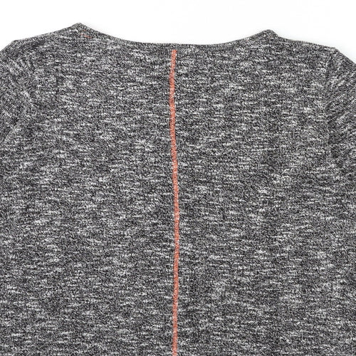 H&M Girls Grey  Knit Pullover Jumper Size 13 Years