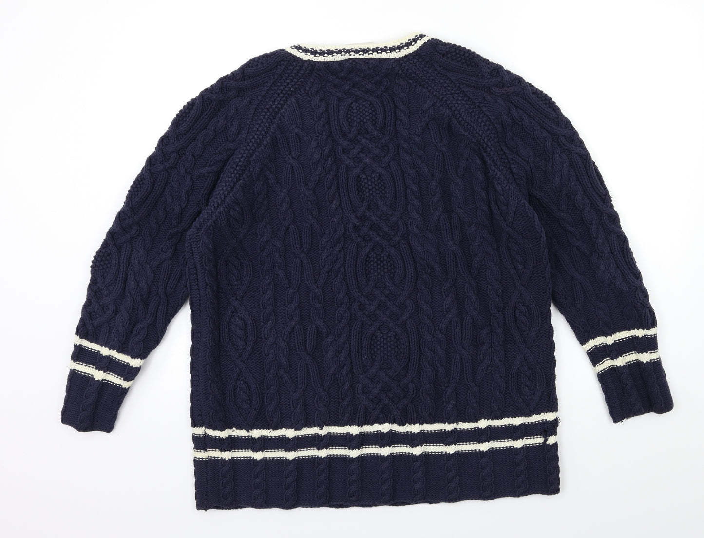 NEXT Mens Blue  Knit Pullover Jumper Size M