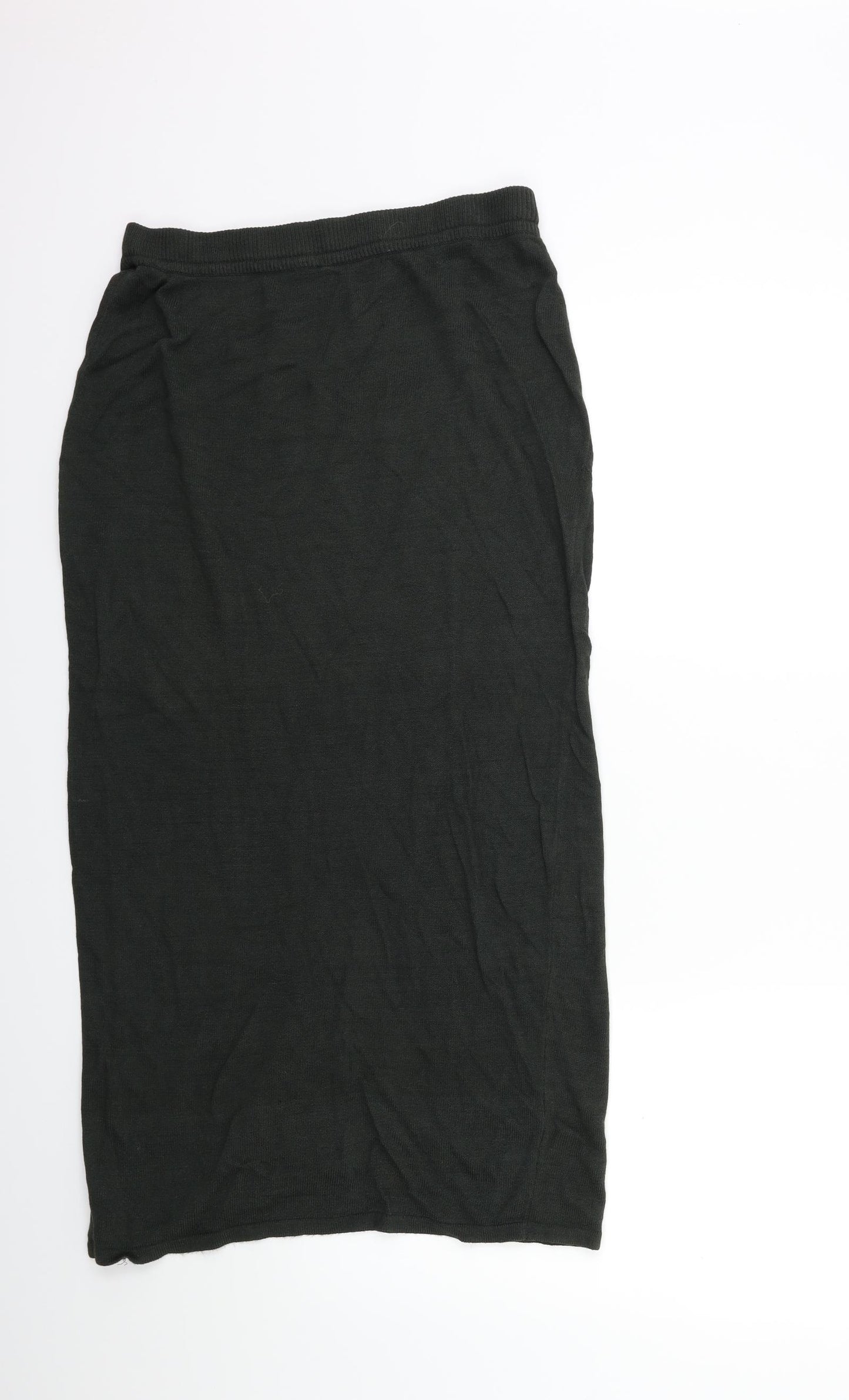 Richards Womens Green  Knit Straight & Pencil Skirt Size M