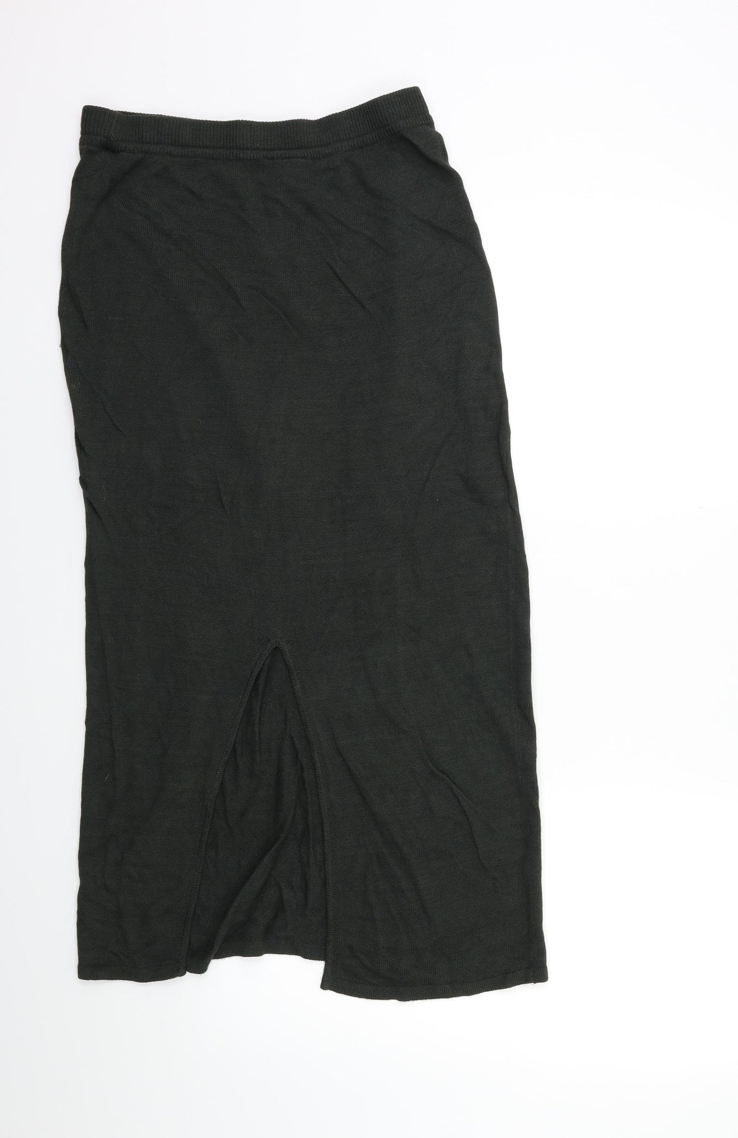 Richards Womens Green  Knit Straight & Pencil Skirt Size M