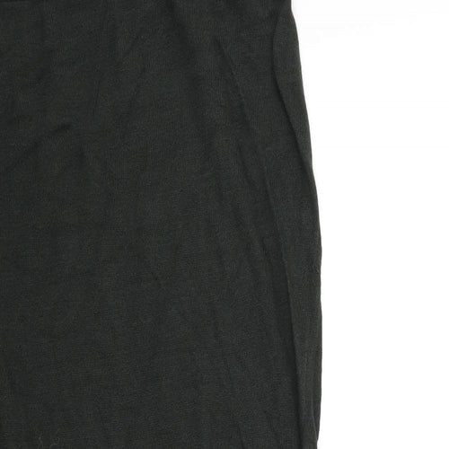 Richards Womens Green  Knit Straight & Pencil Skirt Size M