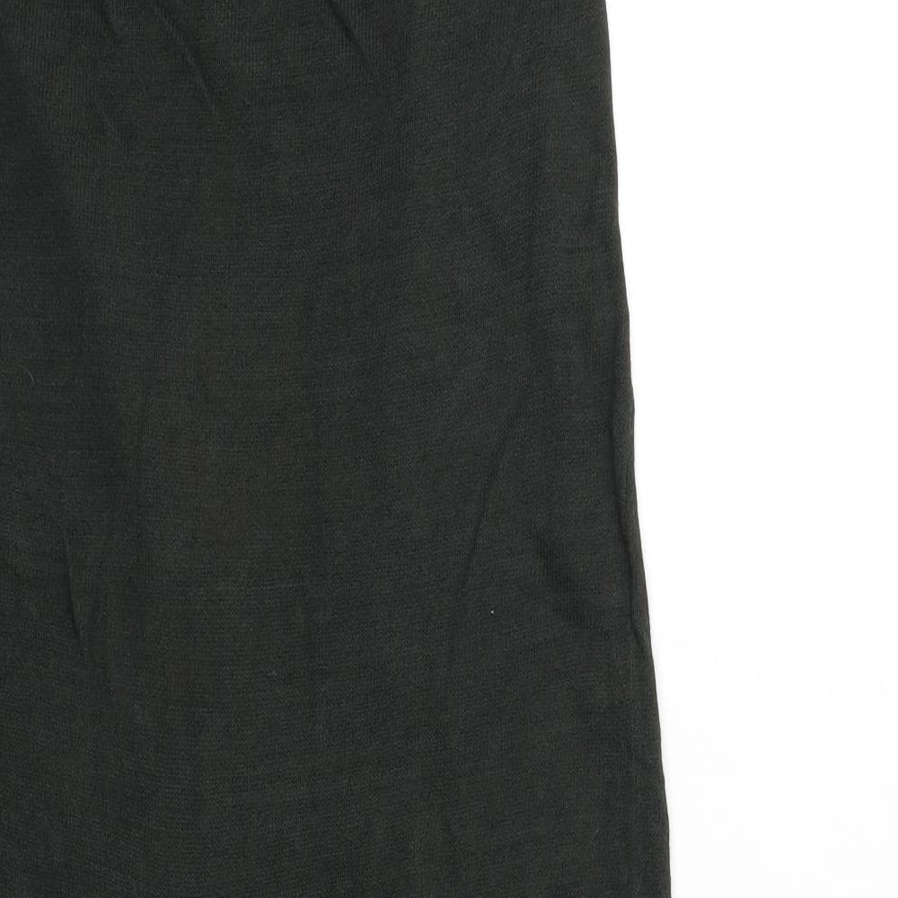 Richards Womens Green  Knit Straight & Pencil Skirt Size M