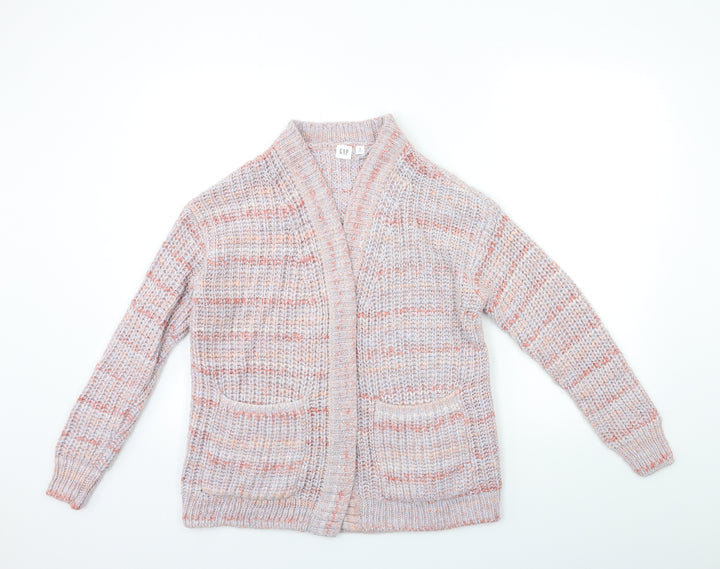 Gap Womens Purple Knit Cardigan Jumper Size S