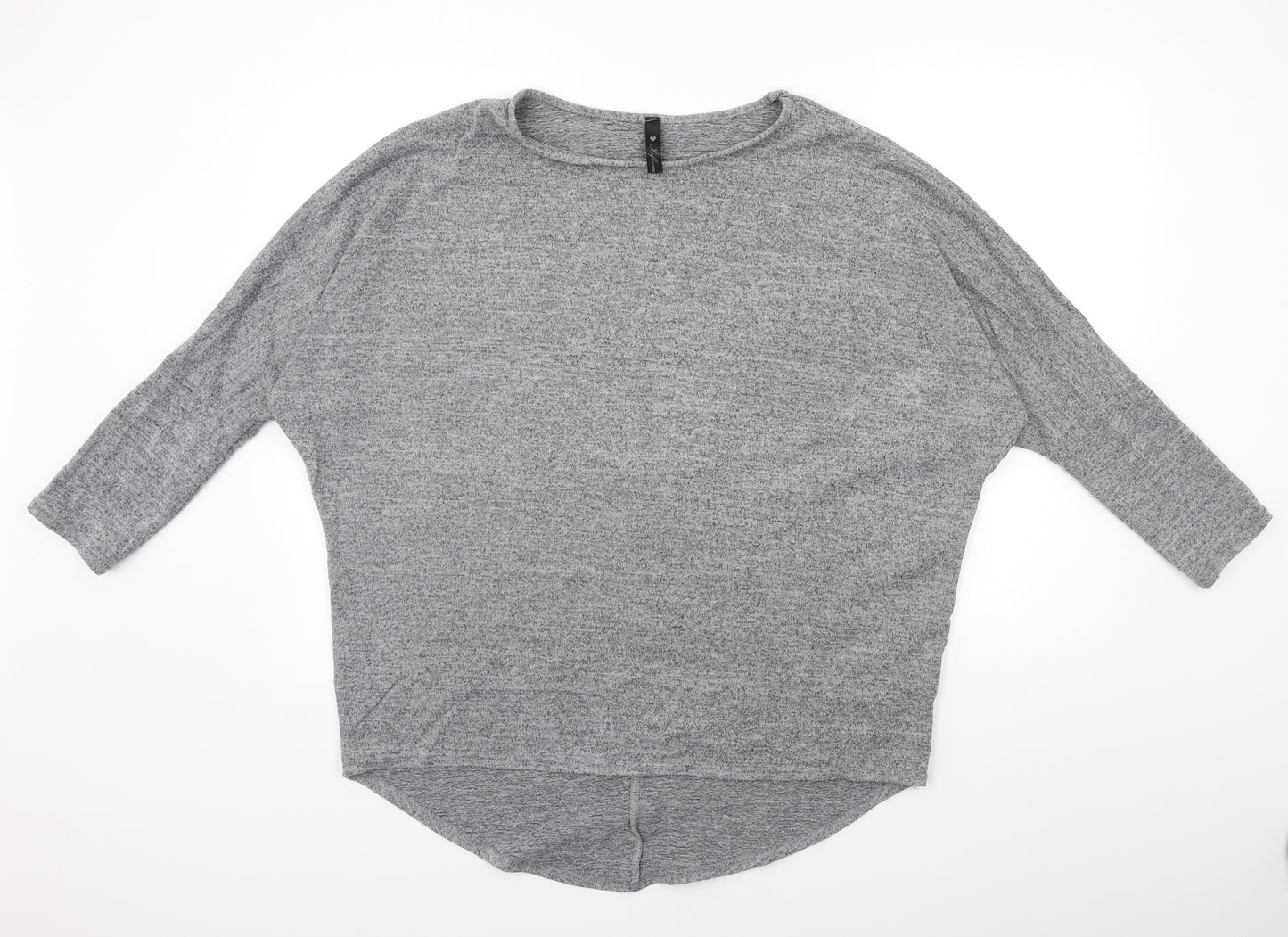 influence Womens Grey  Knit Pullover Jumper Size M