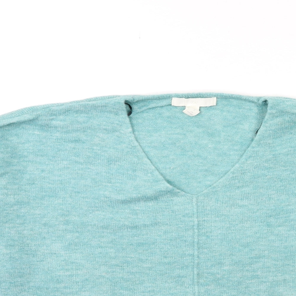 H&M Womens Blue  Knit Pullover Jumper Size S