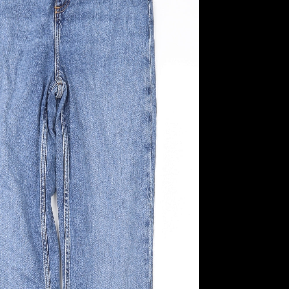 Denim Co Womens Blue   Straight Jeans Size 12 L25 in