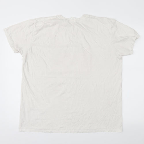 Gildan Mens White    T-Shirt Size XL